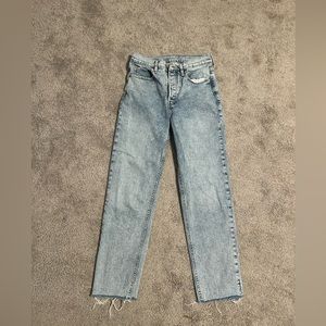 Old Navy Extra Sky Rise Straight Jeans
